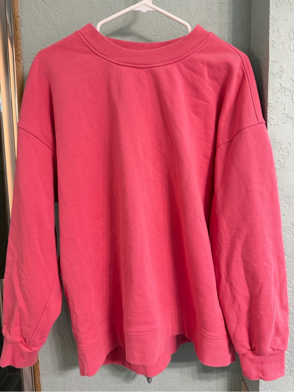 lululemon athletica Crewneck Sweatshirt in glazed pink